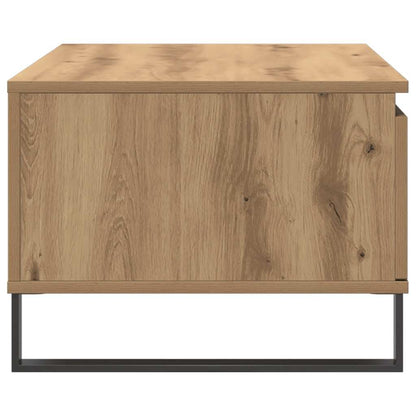 Tavolino da Salotto Rovere Artigianale 90x50x36,5 cm Truciolato