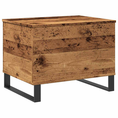 Tavolino da Salotto Legno Antico 60x44,5x45cm Legno Multistrato | homemem39
