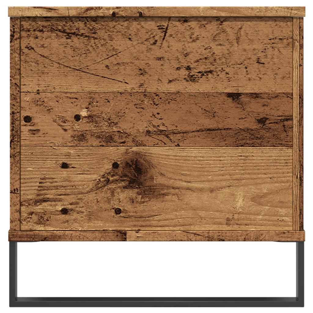 Tavolino da Salotto Legno Antico 90x44,5x45 cm in Truciolato