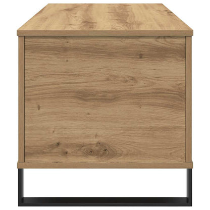 Tavolino Salotto Rovere Artigianale 90x44,5x45 cm in Truciolato