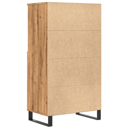 Credenza Rovere Artigianale 60x36x110 cm in Legno Multistrato - homemem39