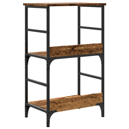 Libreria Legno Antico 50x33x82 cm in Legno Multistrato