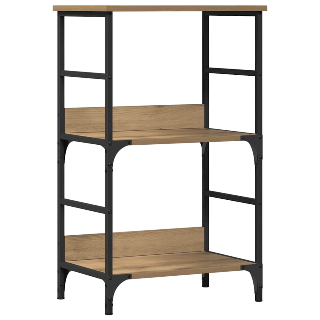 Libreria Rovere Artigianale 50x33x82 cm Legno Multistrato