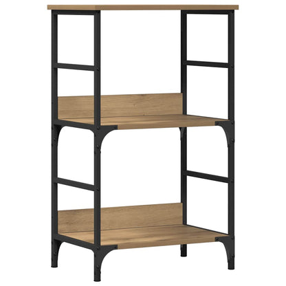 Libreria Rovere Artigianale 50x33x82 cm Legno Multistrato