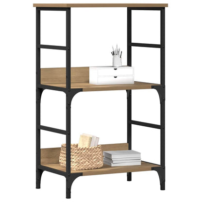 Libreria Rovere Artigianale 50x33x82 cm Legno Multistrato