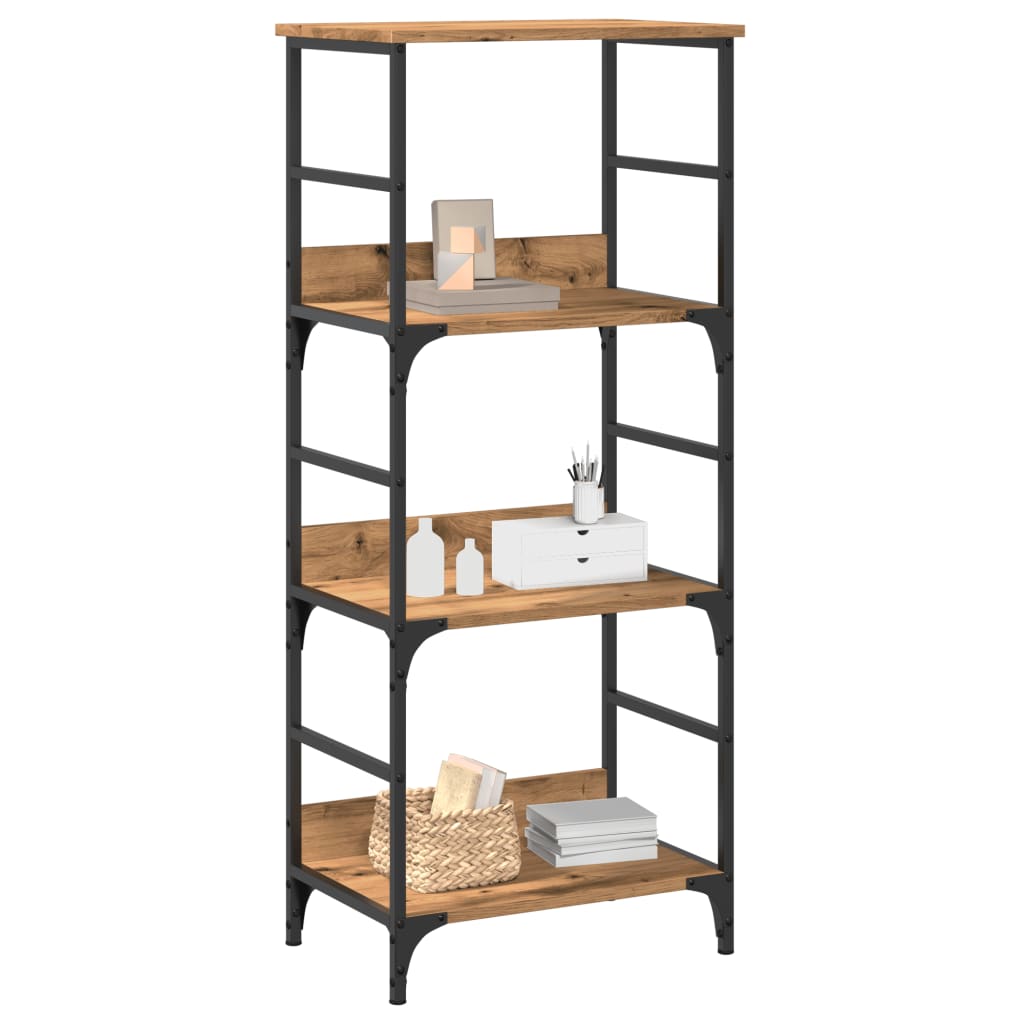 Libreria Rovere Artigianale 50x33x117,5 cm Legno Multistrato | homemem39