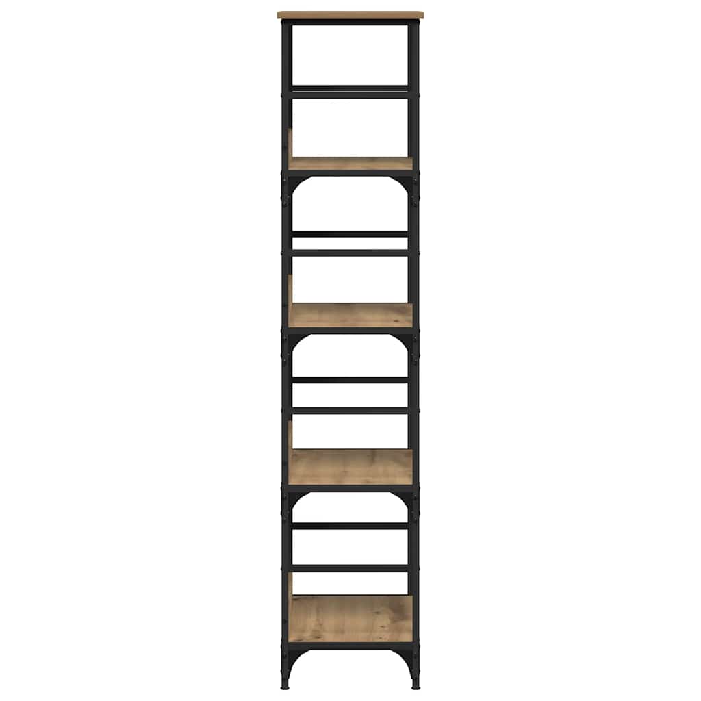 Libreria Rovere Artigianale 50x33x153 cm in Truciolato | homemem39