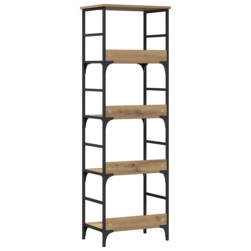 Libreria Rovere Artigianale 50x33x153 cm in Truciolato | homemem39