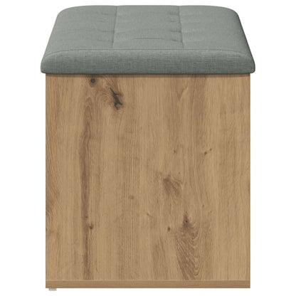 Panca contenitore artigianale in rovere 102x42x45 cm in legno ingegnerizzato | homemem39