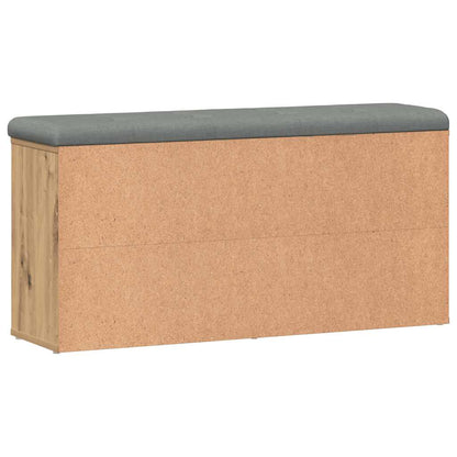 Panca Porta Scarpe Rovere Artigianale 102x32x50 cm Truciolato | homemem39