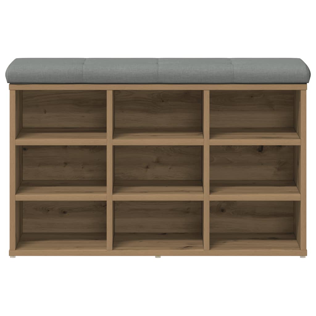 Scarpiera Rovere Artigianale 82x32x50 cm in Legno Multistrato | homemem39