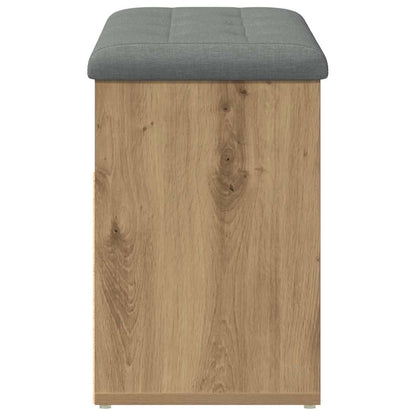 Scarpiera Rovere Artigianale 82x32x45,5 cm in Legno Multistrato | homemem39