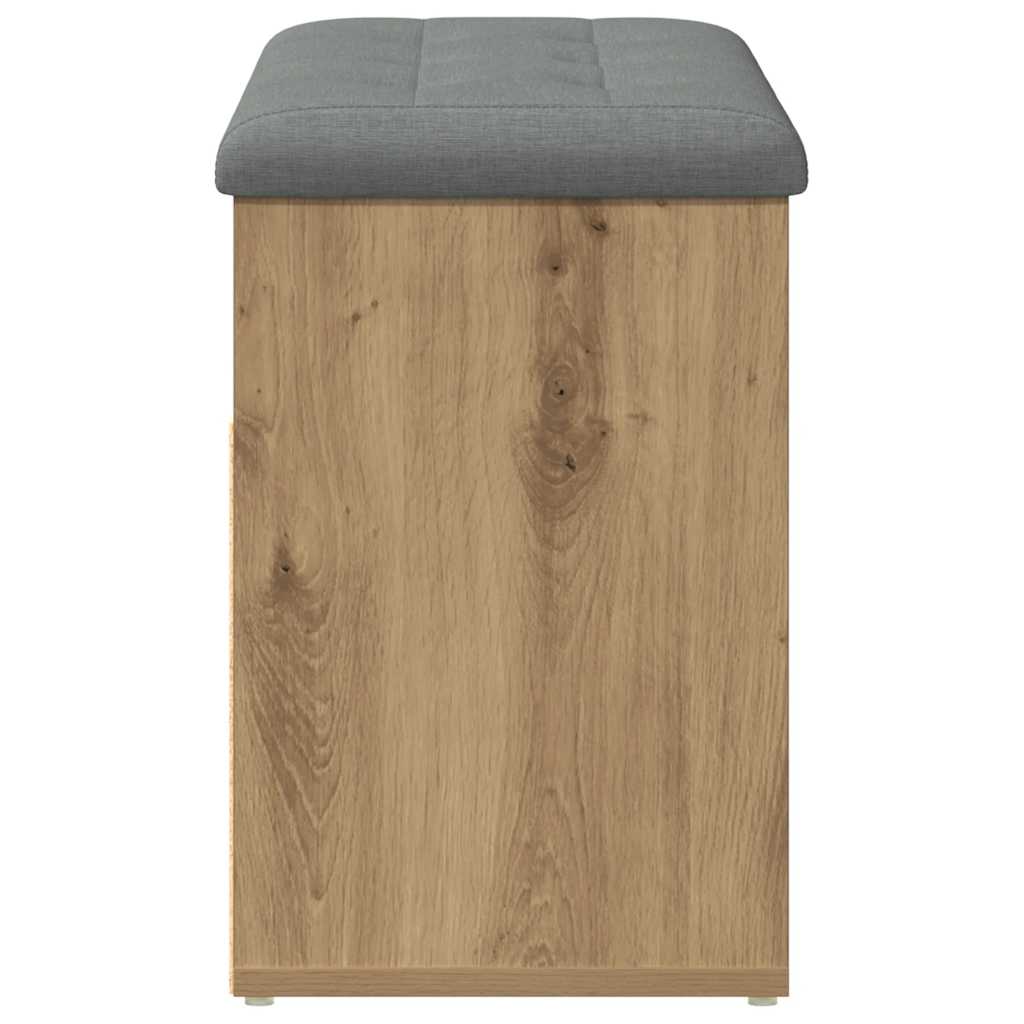 Scarpiera Rovere Artigianale 82x32x45,5 cm in Legno Multistrato - homemem39