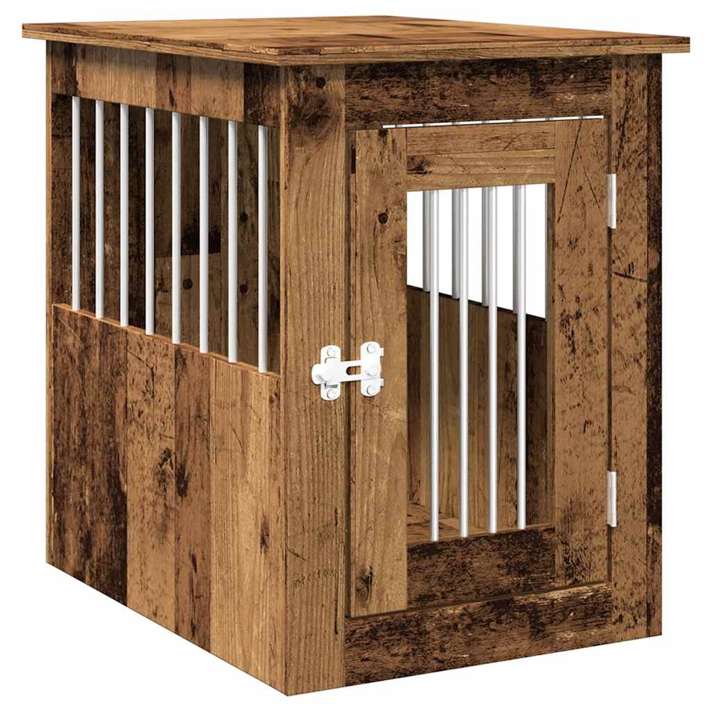 Gabbia Cani da Arredamento Legno Antico Legno Multistrato | homemem39