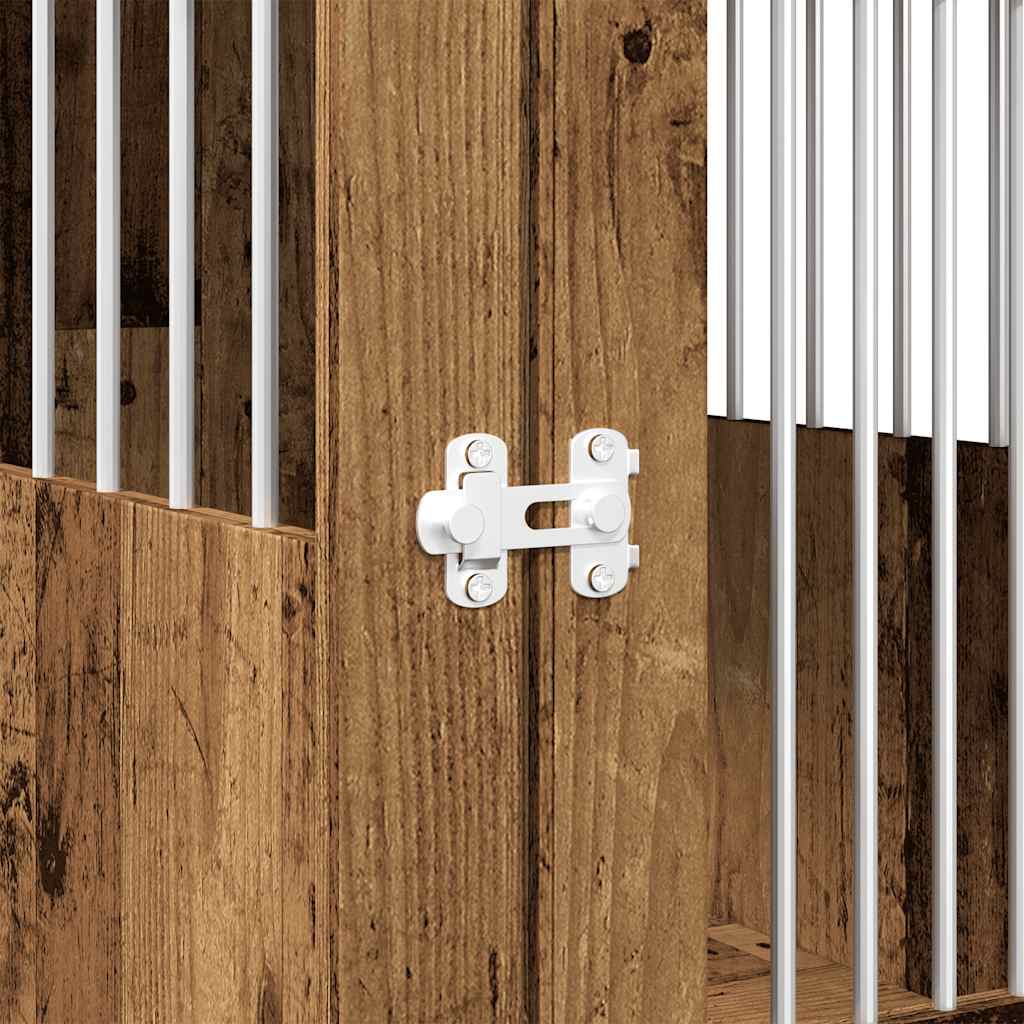 Gabbia Cani da Arredamento Legno Antico Legno Multistrato | homemem39
