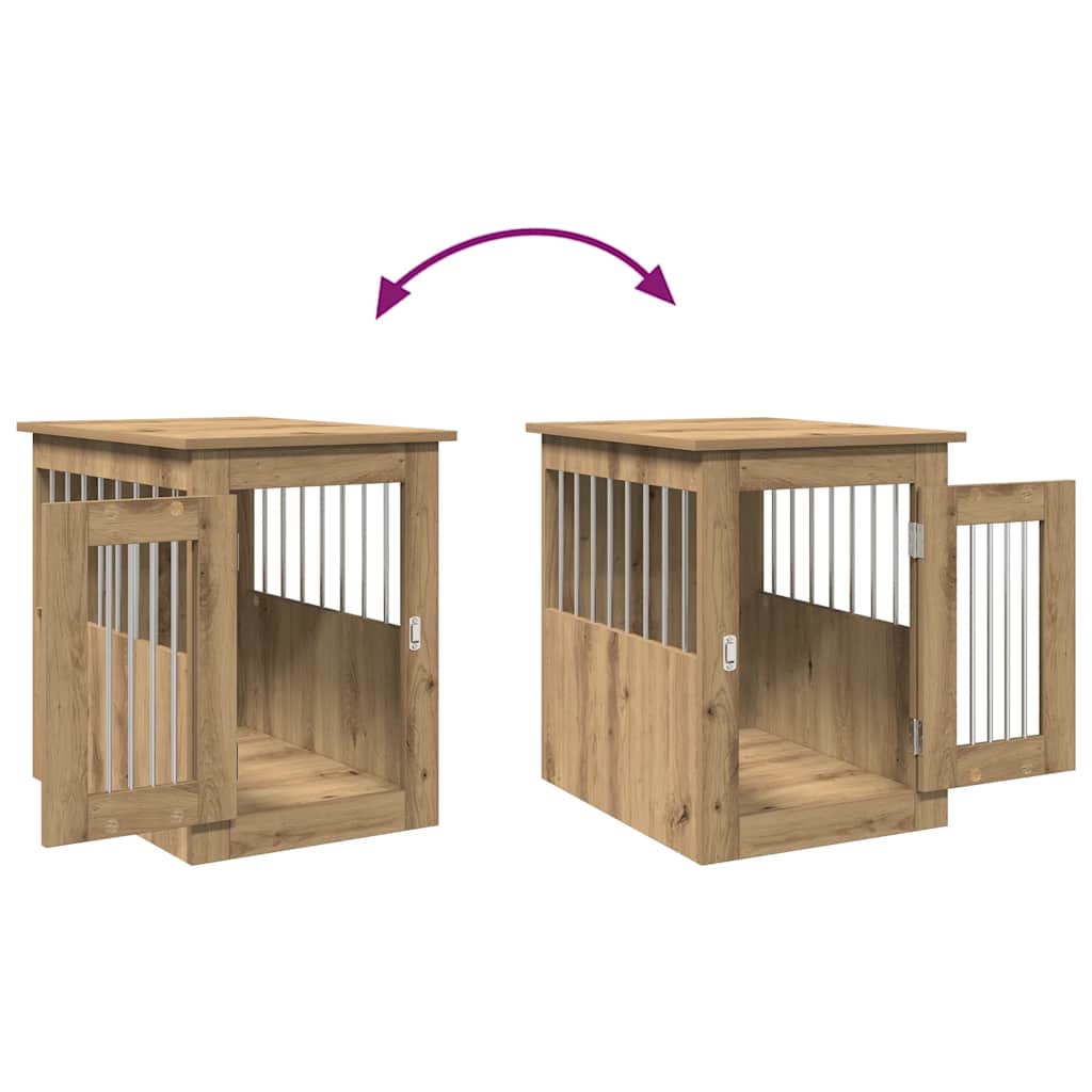 Gabbia Cani Arredamento Rovere Artigianale Legno Multistrato | homemem39