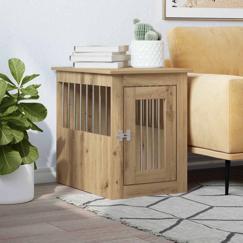 Gabbia Cani Arredamento Rovere Artigianale Legno Multistrato | homemem39