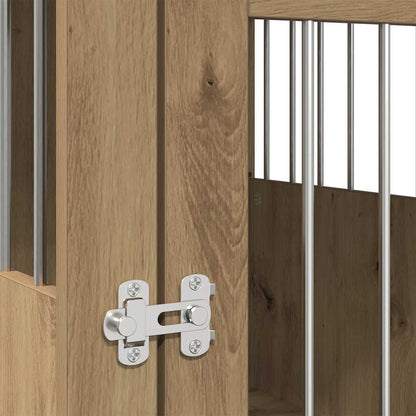 Gabbia Cani Arredamento Rovere Artigianale Legno Multistrato | homemem39