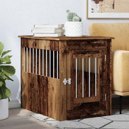 Gabbia Cani da Arredamento Legno Antico Legno Multistrato | homemem39