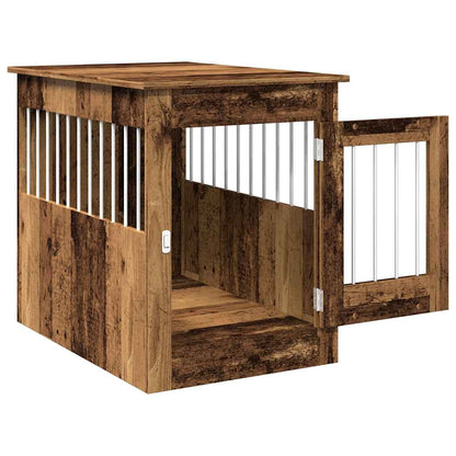Gabbia Cani da Arredamento Legno Antico Legno Multistrato | homemem39