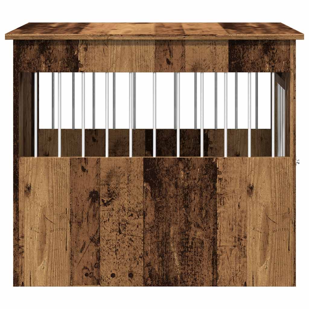 Gabbia Cani da Arredamento Legno Antico Legno Multistrato | homemem39