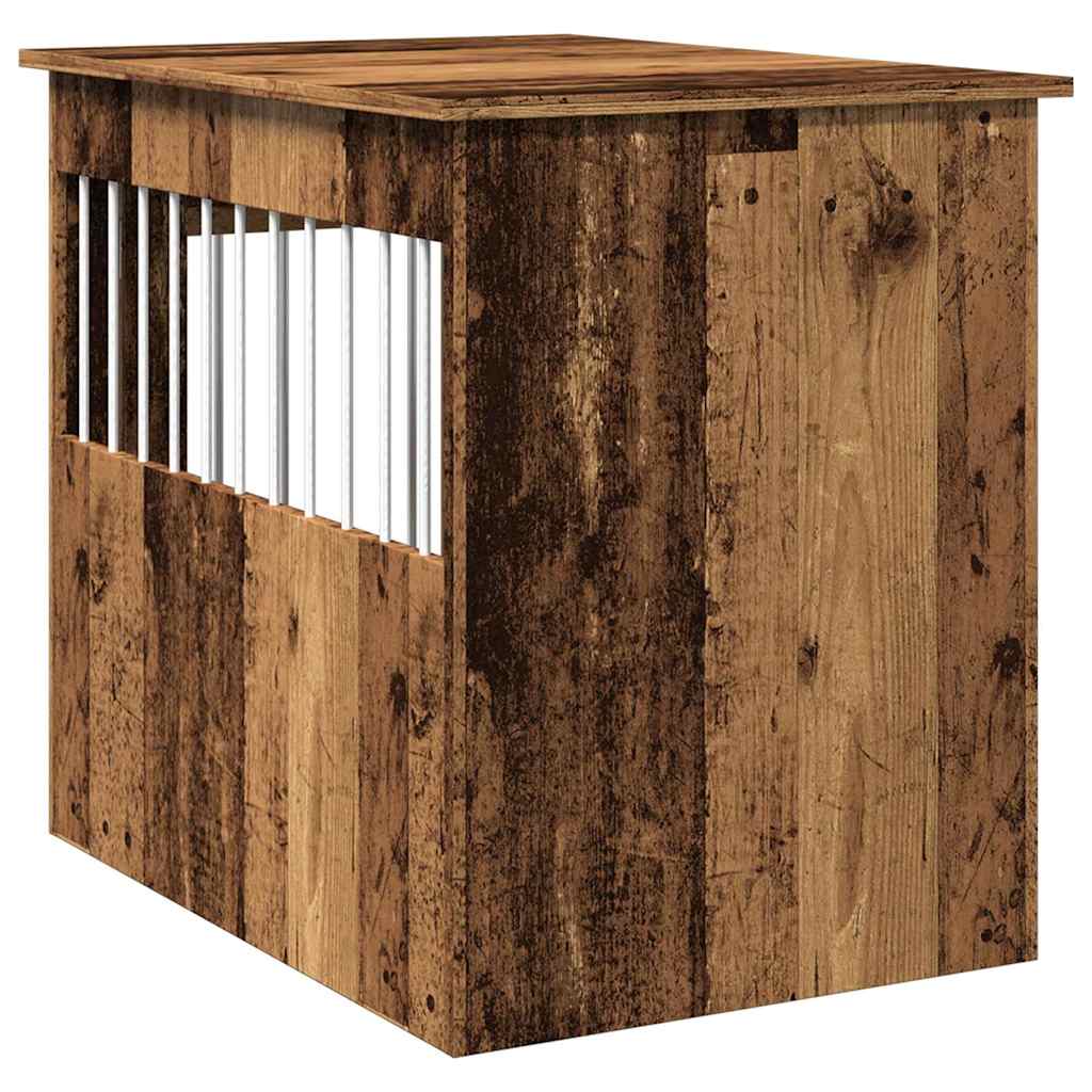 Gabbia Cani da Arredamento Legno Antico Legno Multistrato | homemem39
