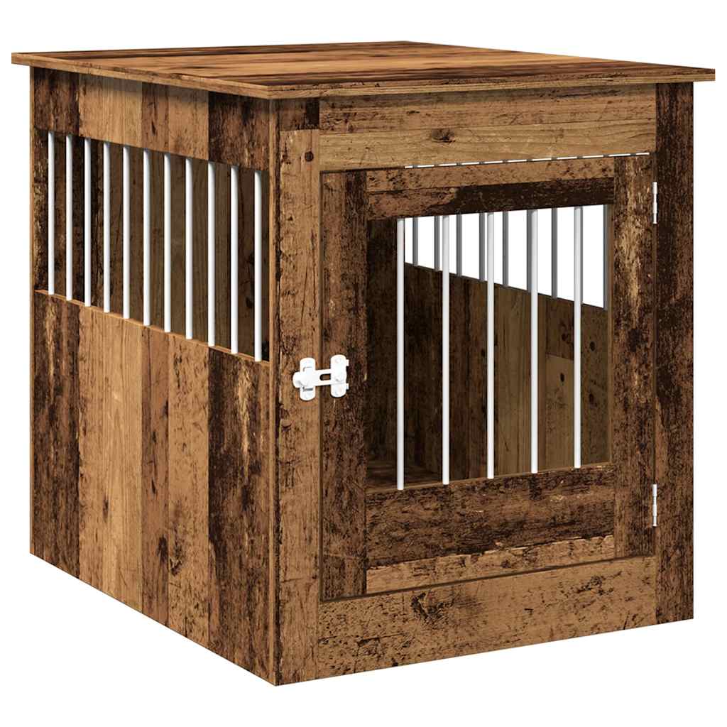 Gabbia Cani da Arredamento Legno Antico Legno Multistrato | homemem39