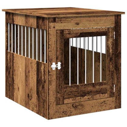 Gabbia Cani da Arredamento Legno Antico Legno Multistrato | homemem39