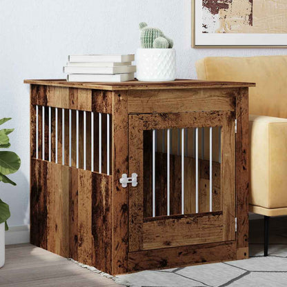 Gabbia Cani da Arredamento Legno Antico Legno Multistrato | homemem39