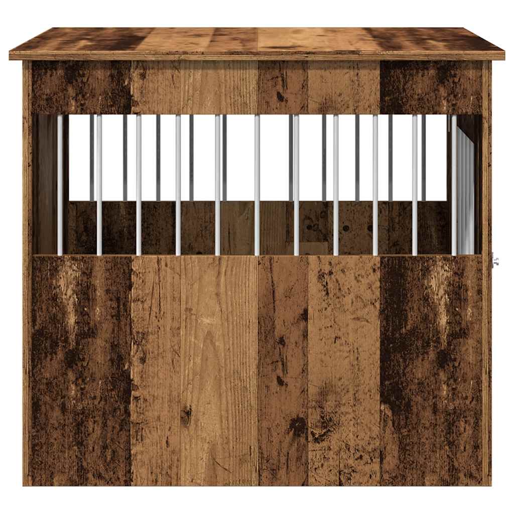 Gabbia Cani da Arredamento Legno Antico Legno Multistrato | homemem39