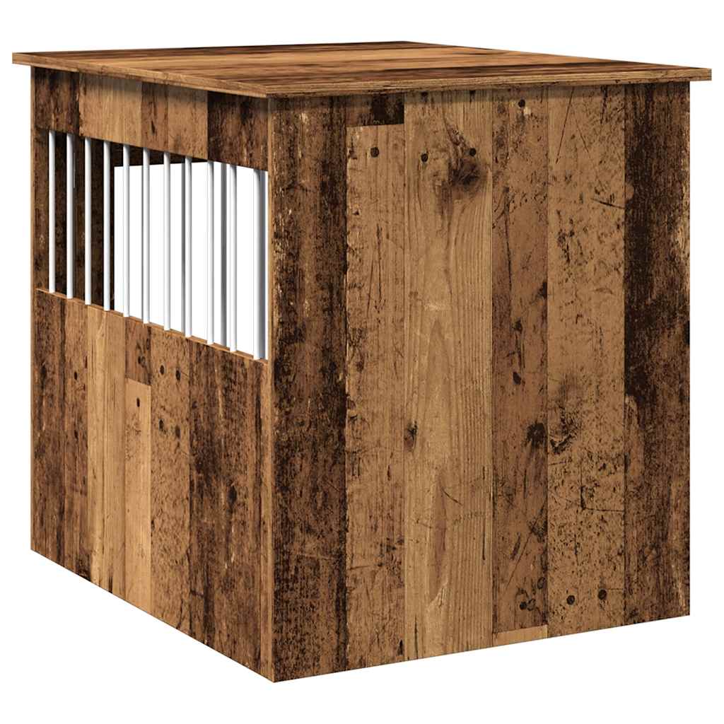 Gabbia Cani da Arredamento Legno Antico Legno Multistrato | homemem39