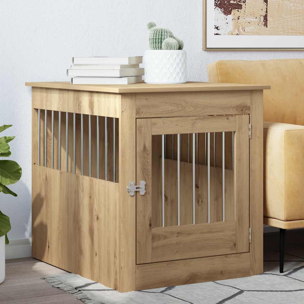 Gabbia Cani Arredamento Rovere Artigianale Legno Multistrato | homemem39