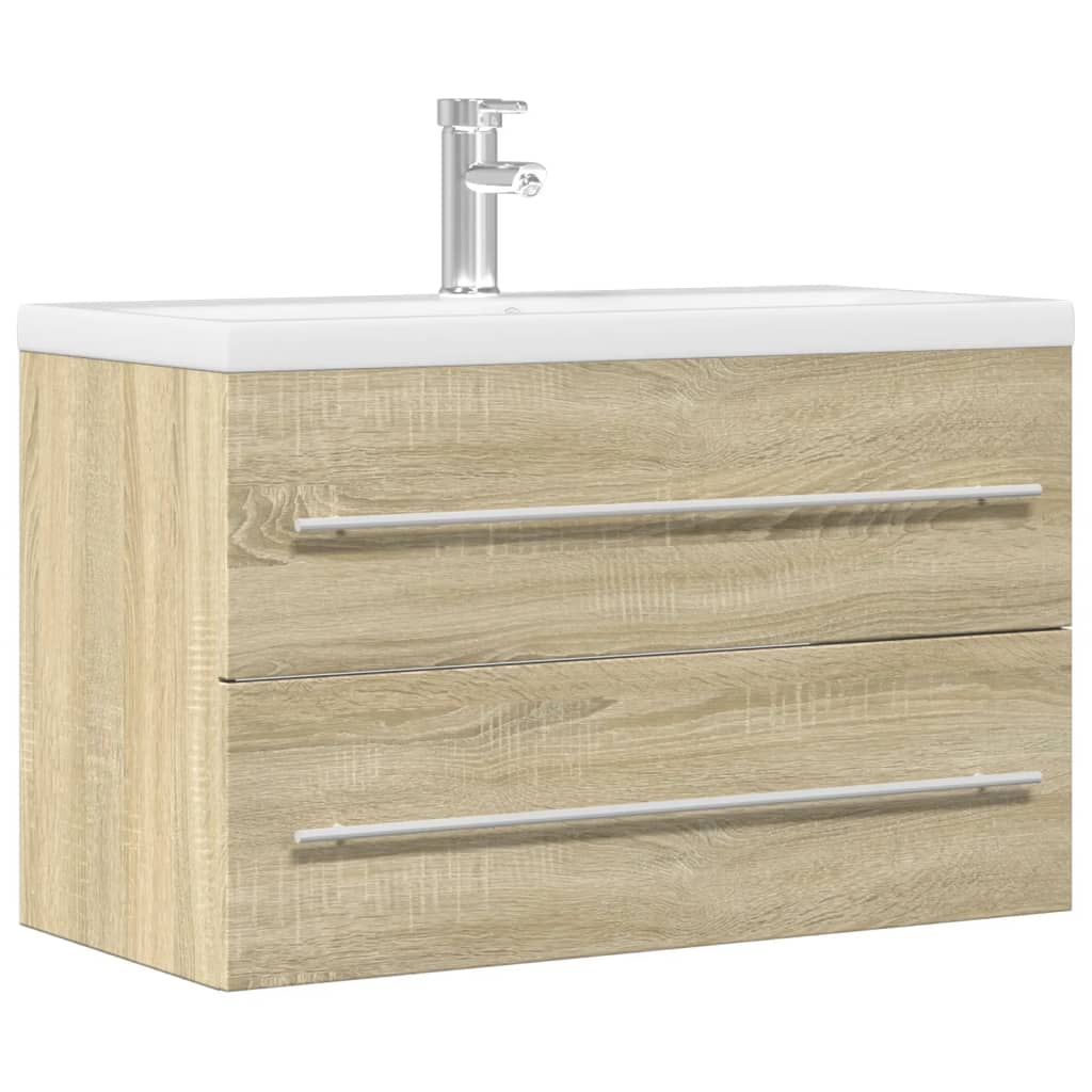 Mobile Lavabo Legno Antico 80x38,5x48 cm in Legno Multistrato | homemem39