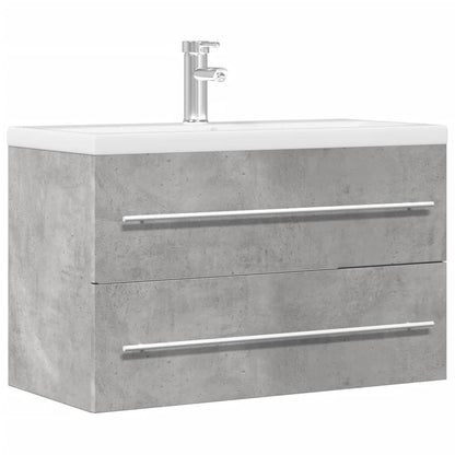 Mobile Lavabo Grigio Cemento 80x38,5x48 cm in Truciolato | homemem39