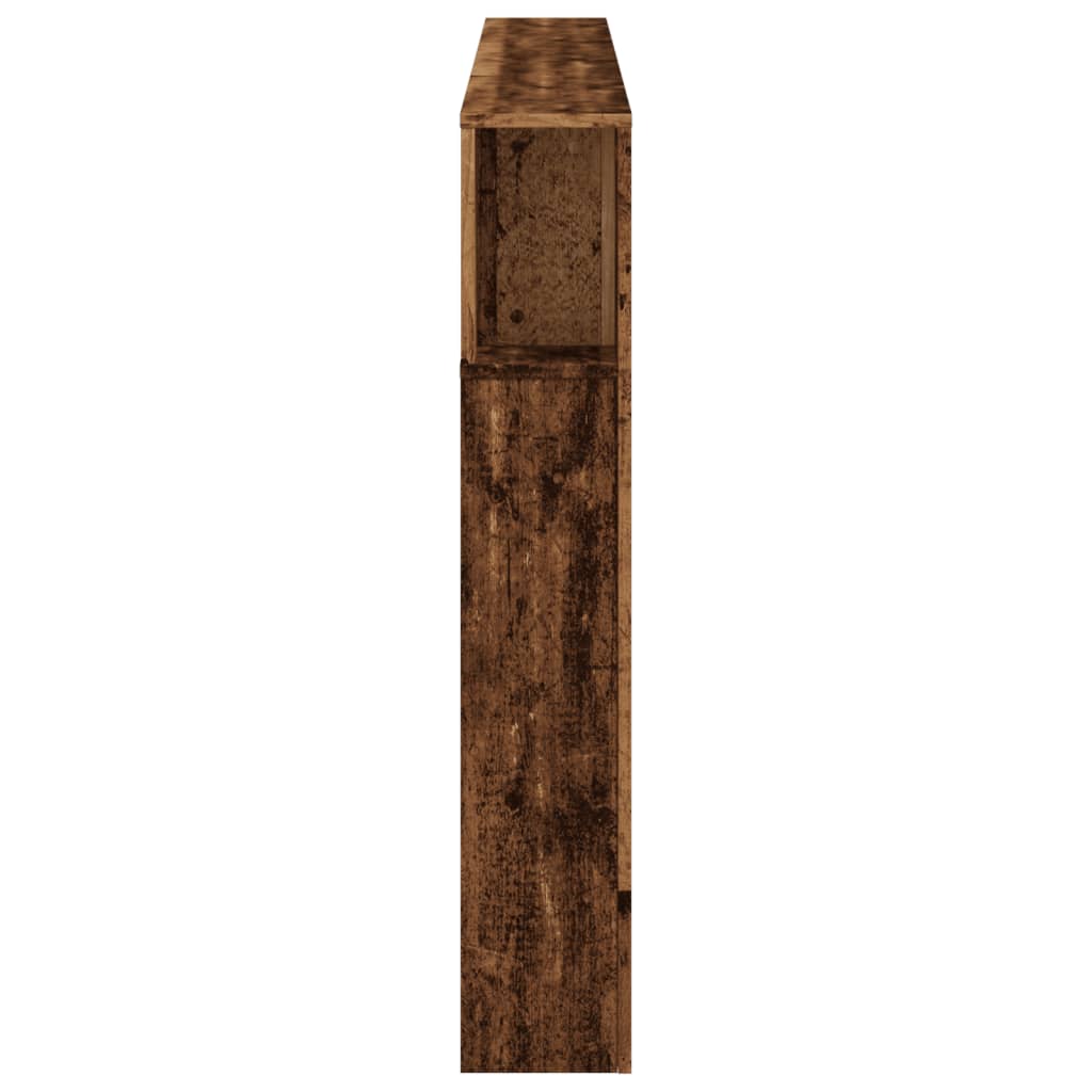 Testiera LED Legno Antico 180x18,5x103,5 cm Legno Multistrato - homemem39