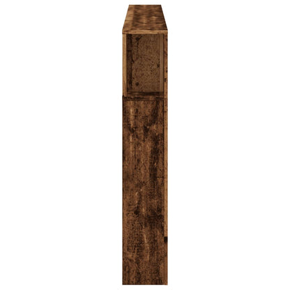 Testiera LED Legno Antico 180x18,5x103,5 cm Legno Multistrato - homemem39