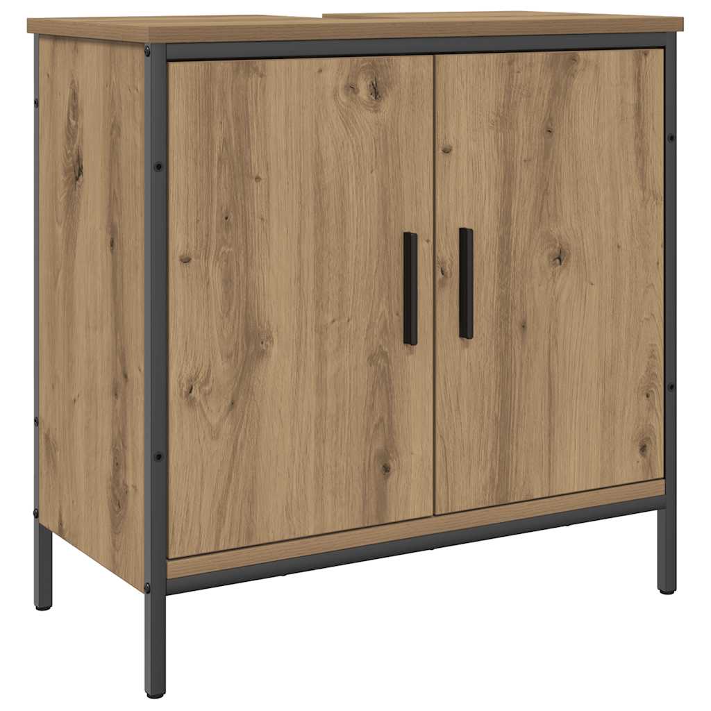 Mobile Sottolavabo Rovere 60x30x60 cm Legno Multistrato | homemem39