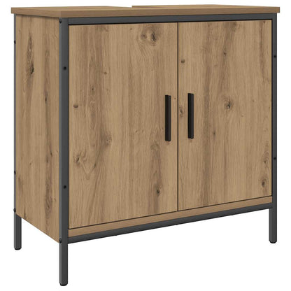 Mobile Sottolavabo Rovere 60x30x60 cm Legno Multistrato | homemem39