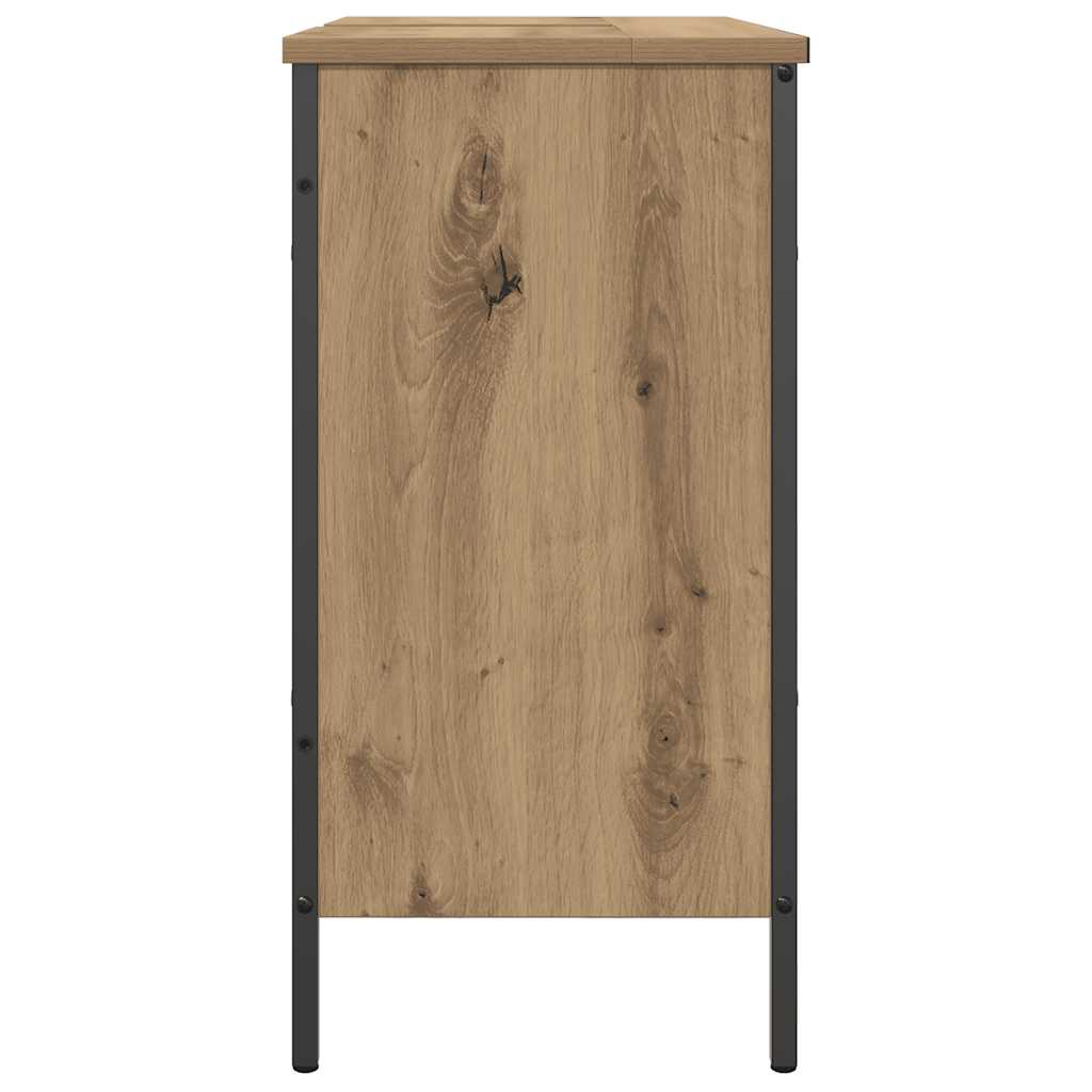 Mobile Sottolavabo Rovere 60x30x60 cm Legno Multistrato | homemem39