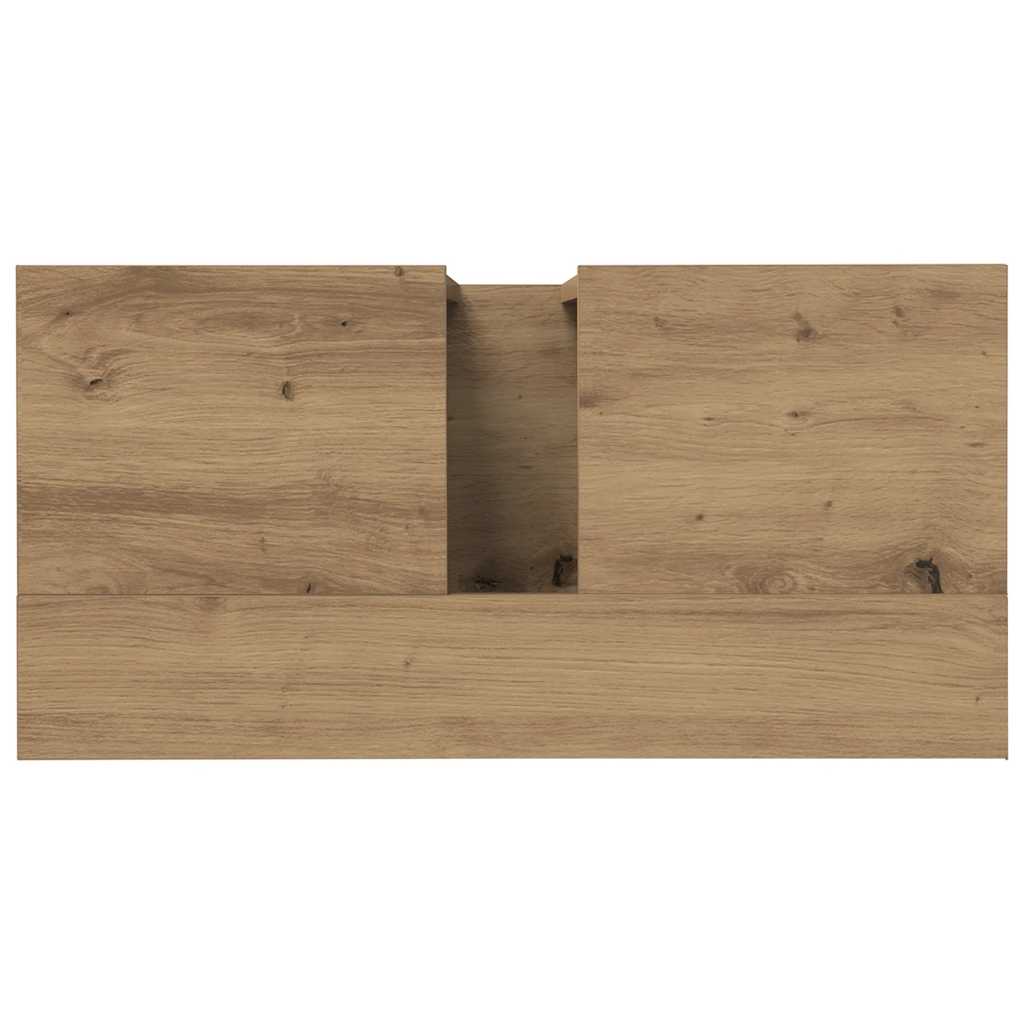 Mobile Sottolavabo Rovere 60x30x60 cm Legno Multistrato | homemem39