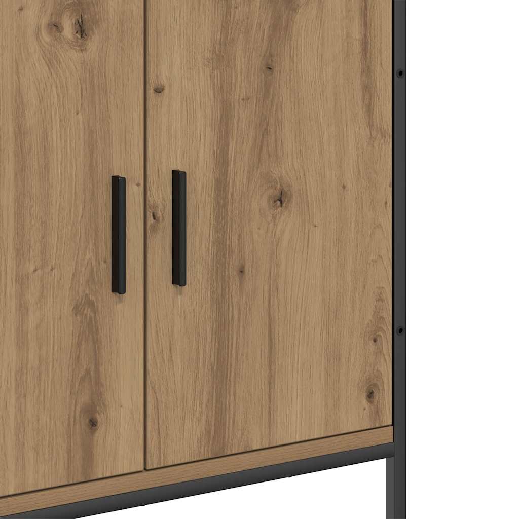 Mobile Sottolavabo Rovere 60x30x60 cm Legno Multistrato | homemem39