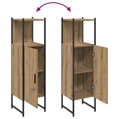 Mobile da Bagno Rovere 33x33x120,5 cm Legno Multistrato