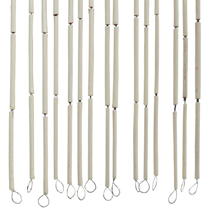 Tenda Antimosche per Porte Stampa Bambù 100x220 cm Bambù - homemem39