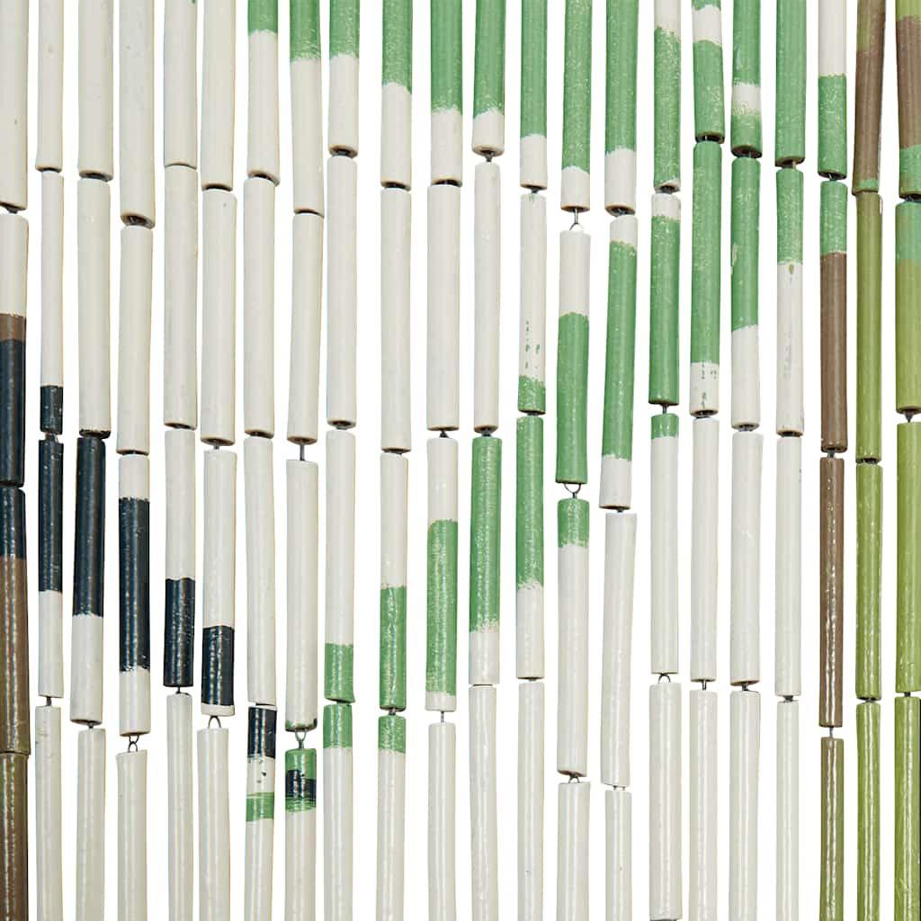 Tenda Antimosche per Porte Stampa Bambù 100x220 cm Bambù - homemem39