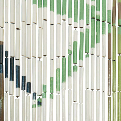 Tenda Antimosche per Porte Stampa Bambù 100x220 cm Bambù - homemem39