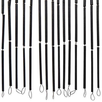 Tenda Antimosche per Porte Stampa Palma 100x220 cm Bambù - homemem39