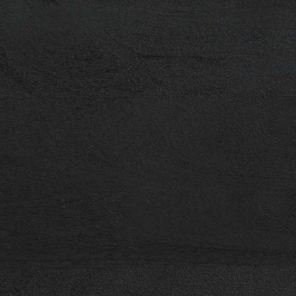 Comodino Nero 40x33x46 cm in Legno Massello di Mango | homemem39