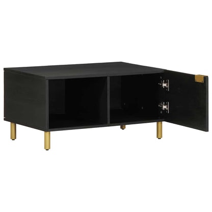 Tavolino da Salotto Nero 80x50x40 cm in Legno Multistrato | homemem39