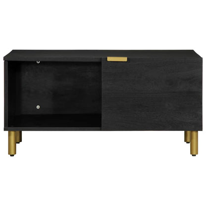 Tavolino da Salotto Nero 80x50x40 cm in Legno Multistrato | homemem39