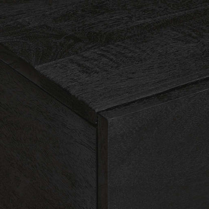 Tavolino da Salotto Nero 80x50x40 cm in Legno Multistrato | homemem39